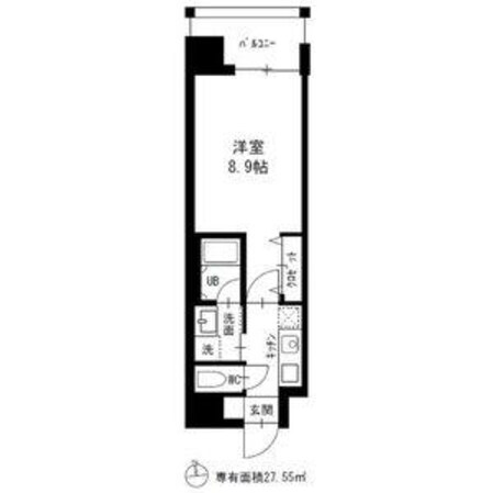 ステージグランデ山王の物件間取画像